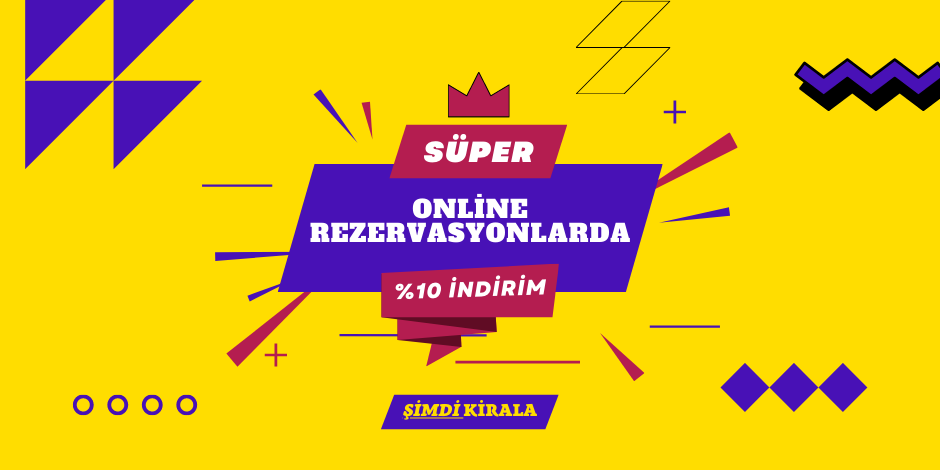 Online Rezervasyon İndirimi