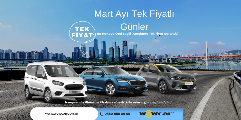 Mart Ayı Tek Fiyat Kampanyası